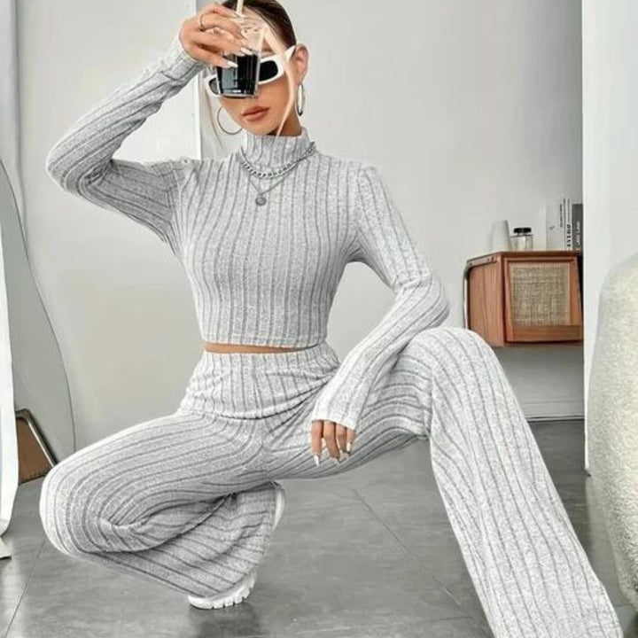 Barbie™ | Luxury Ribbed Knit Two-Piece Women's Set