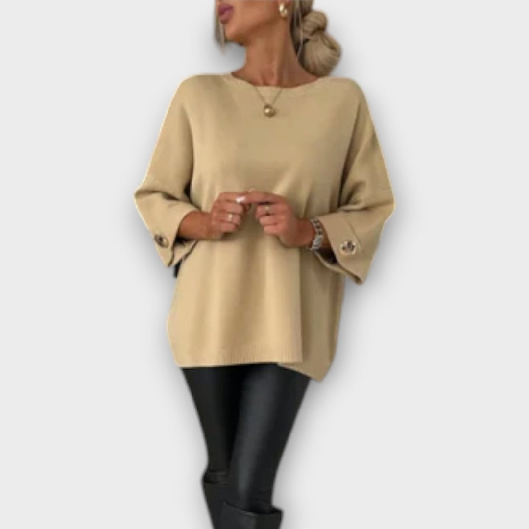 Isabella™ | Elegant Knit Blouse