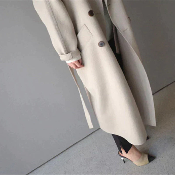 Sarah™ | Longline Wool Coat