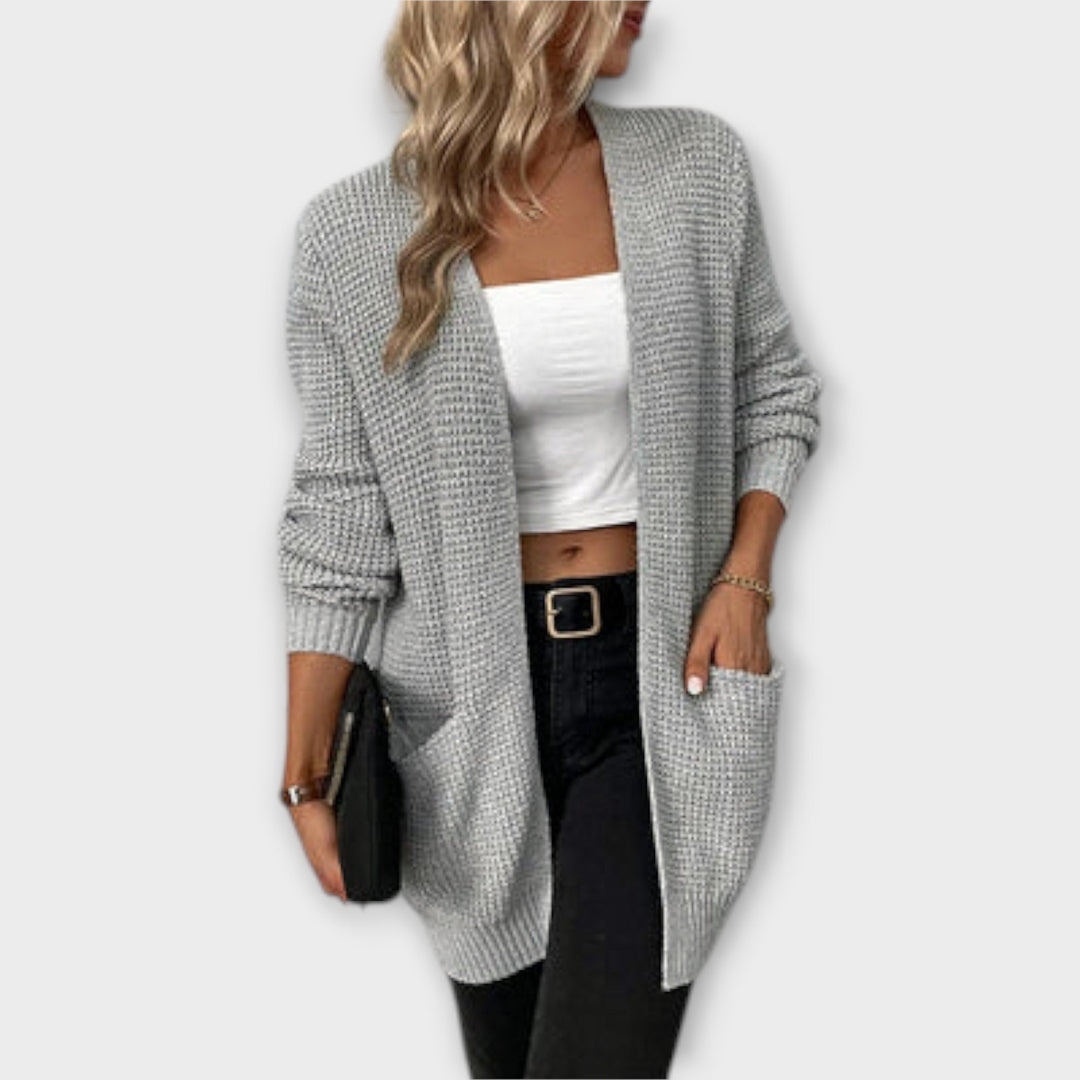 Nancy™ | Casual Knit Cardigan with Pockets