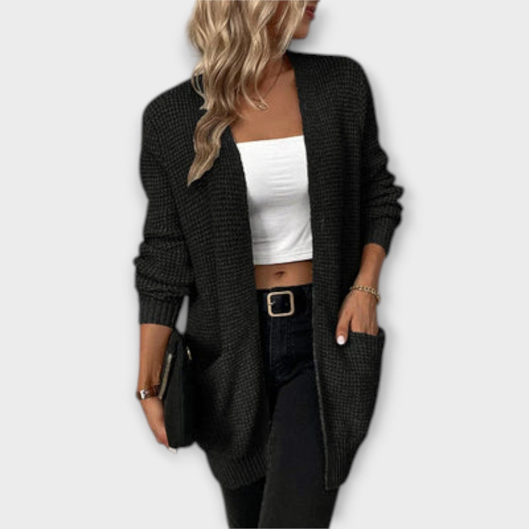 Nancy™ | Casual Knit Cardigan with Pockets