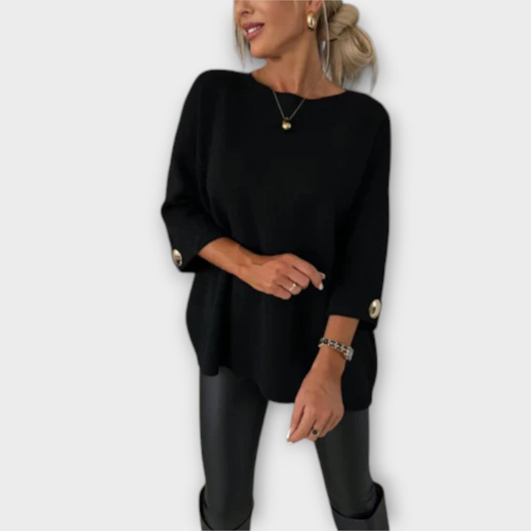 Isabella™ | Elegant Knit Blouse