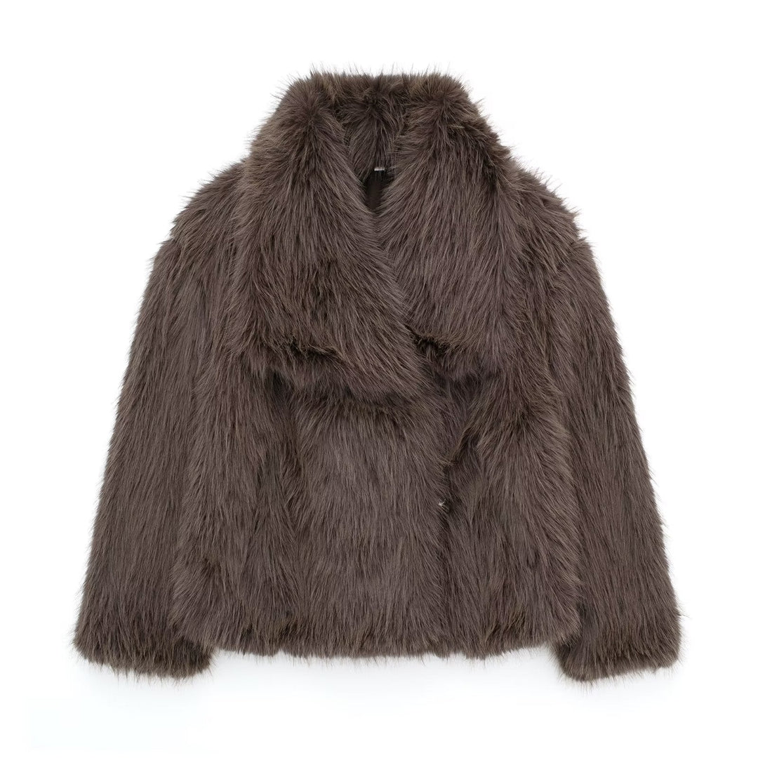 Bruna™ | Faux Fur Coat