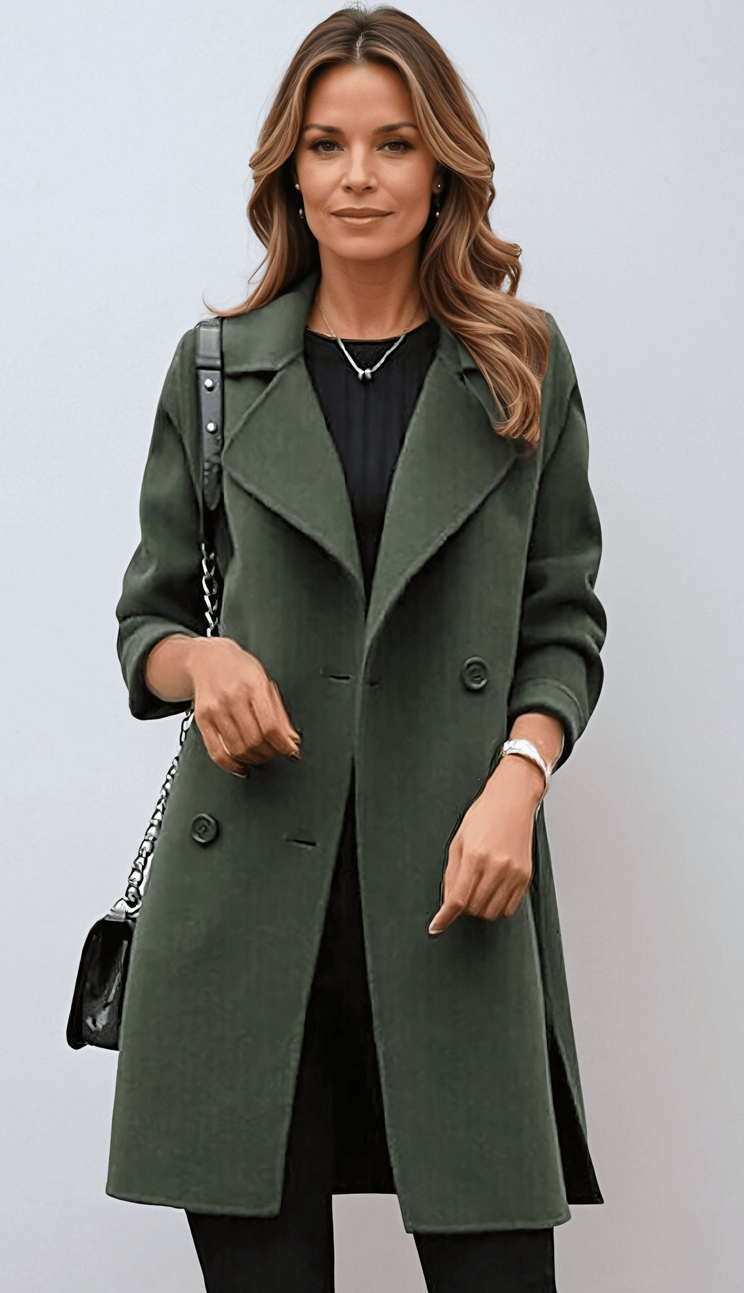 Celina™ | Long Trench Coat