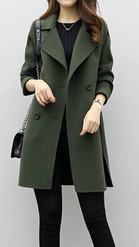 Celina™ | Long Trench Coat