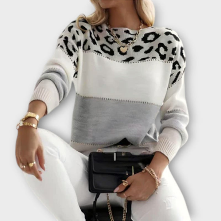 Cheyenne™ | Casual Leopard-Print Sweater