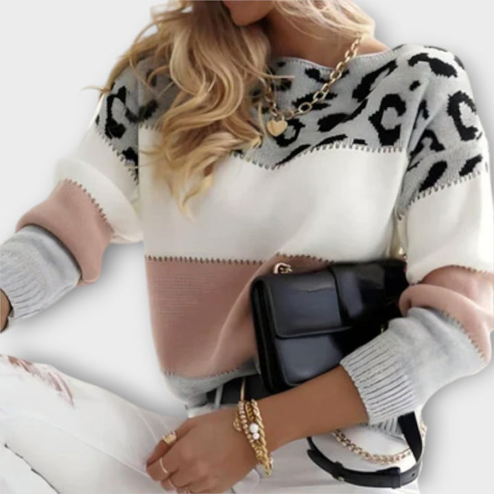 Cheyenne™ | Casual Leopard-Print Sweater