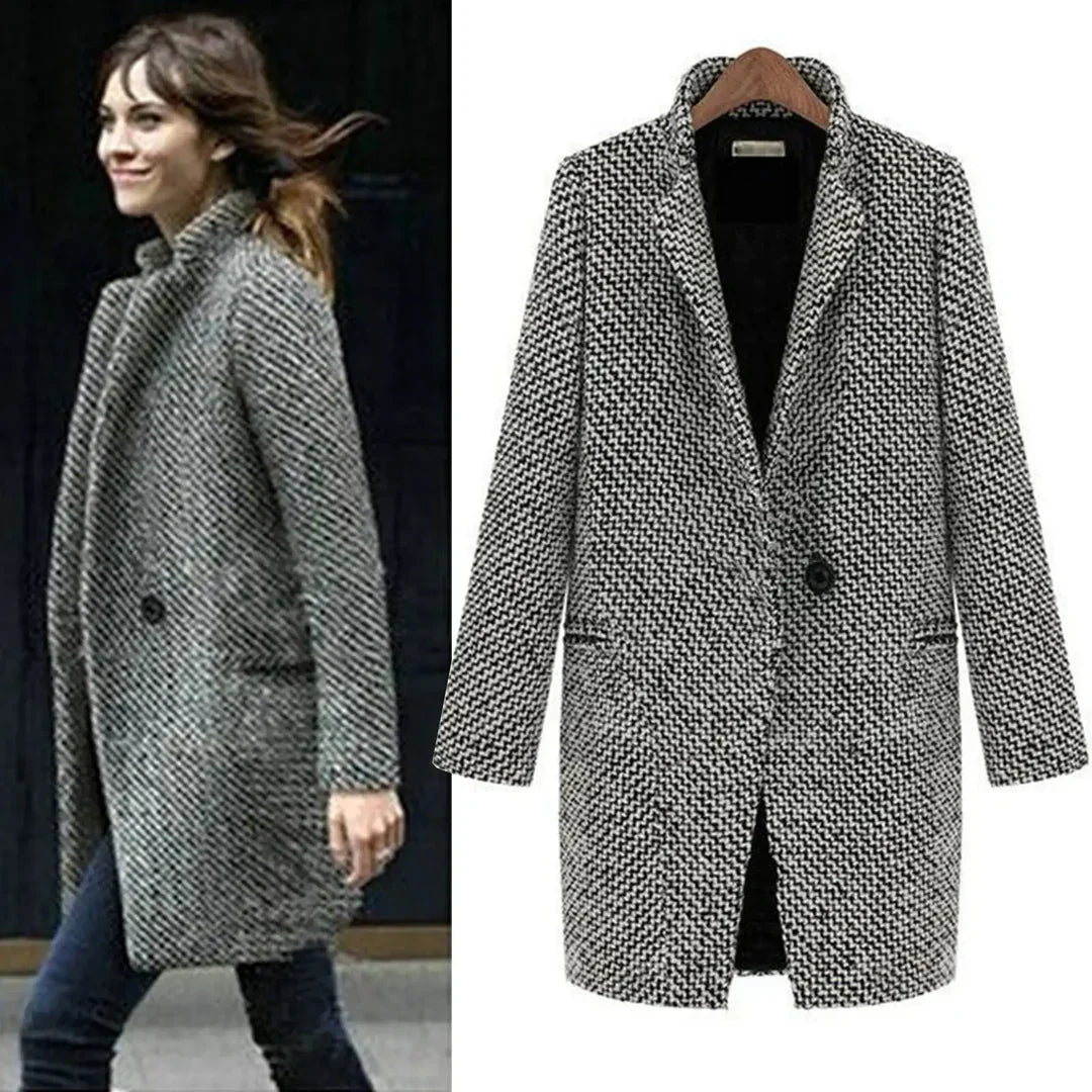 Amara™ | Long Wool Coat