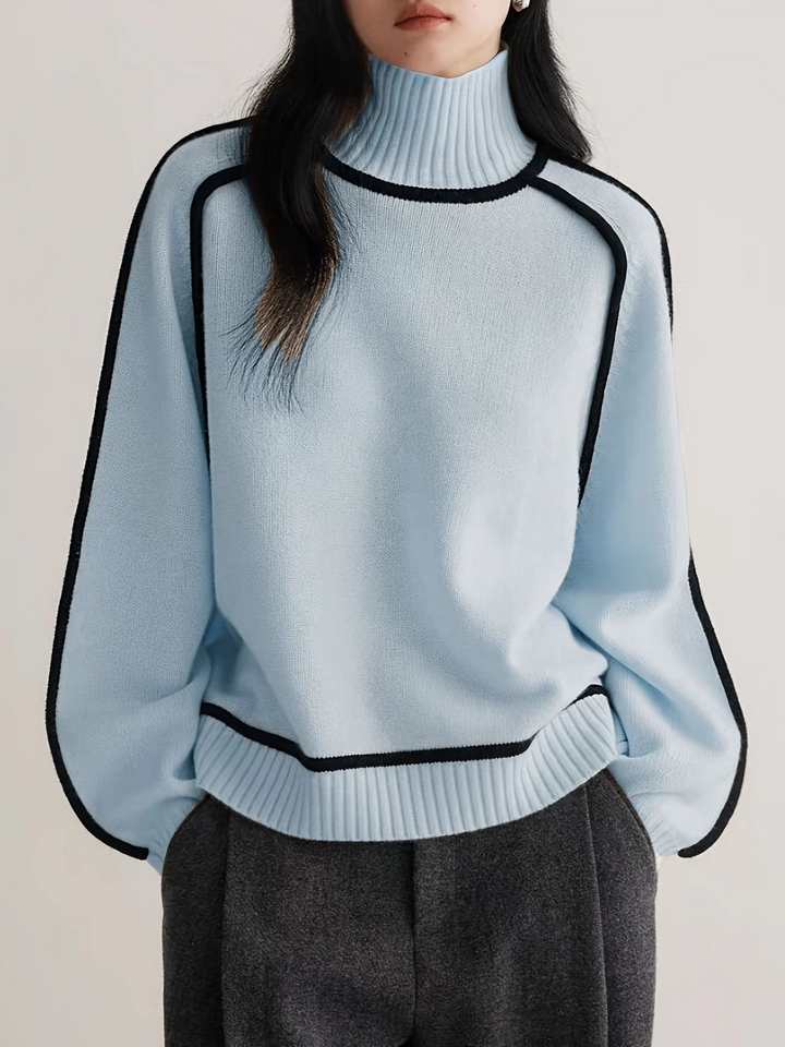 Emilie™ | Soft Cashmere-Like Turtleneck Sweater