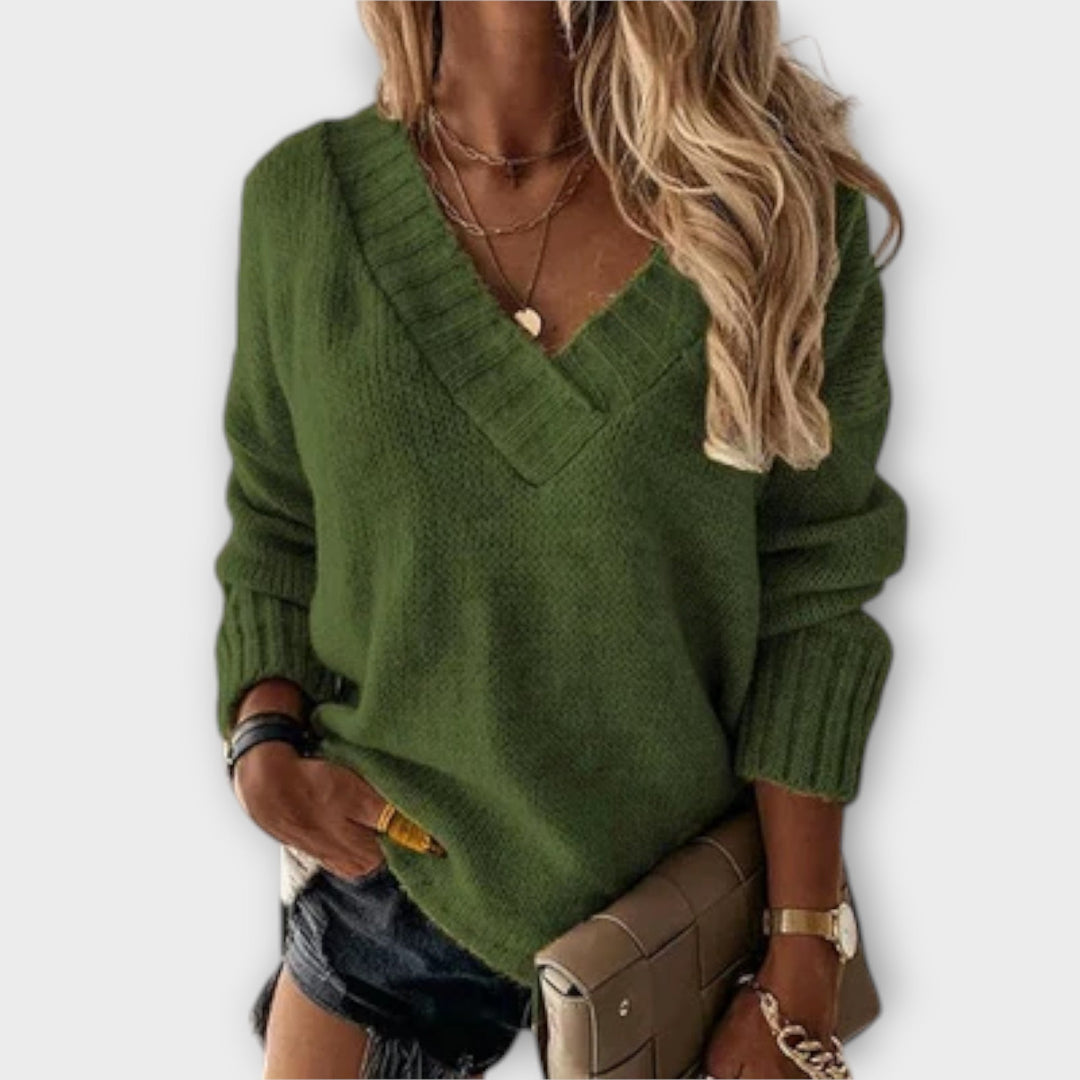 Jane™ | Cozy V-Neck Sweater