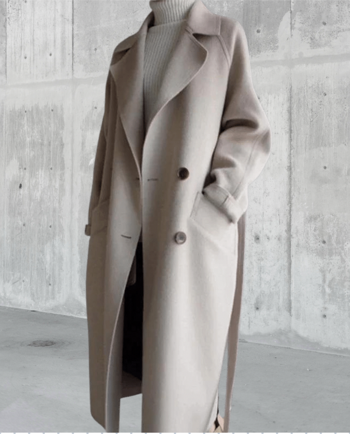 Sarah™ | Longline Wool Coat