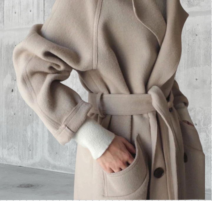 Sarah™ | Longline Wool Coat