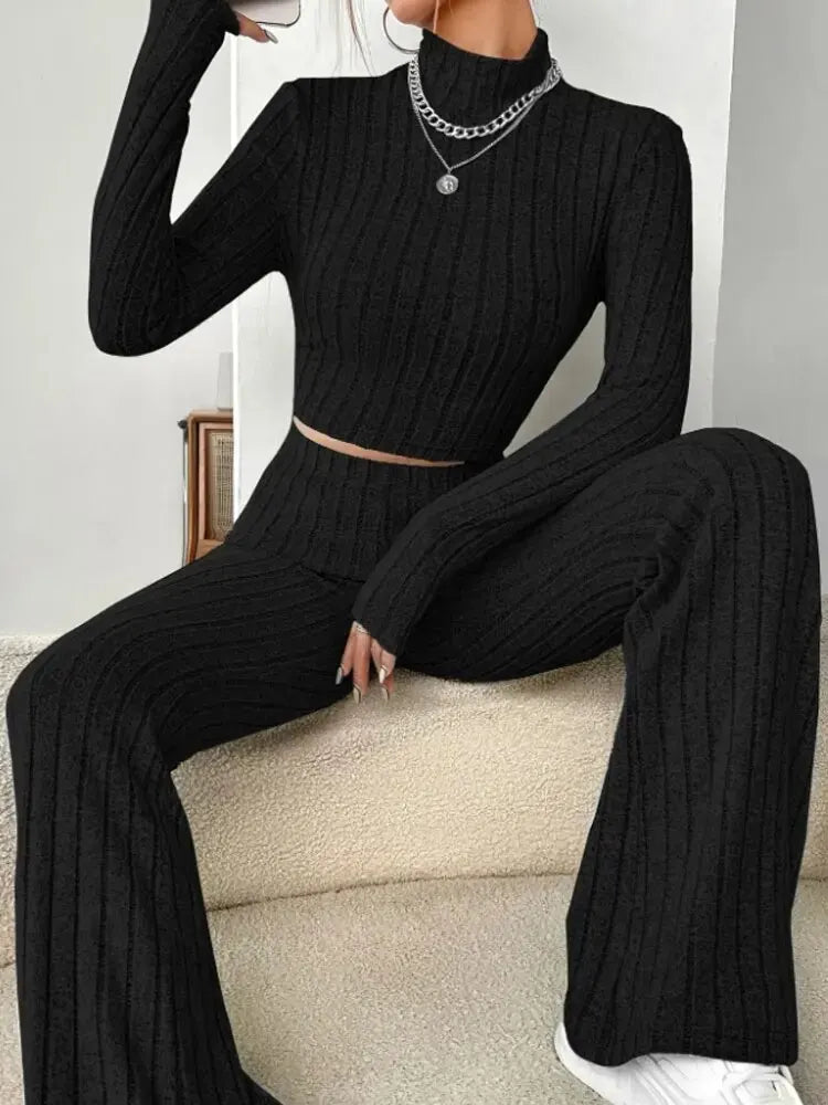 Barbie™ | Luxury Ribbed Knit Two-Piece Women's Set