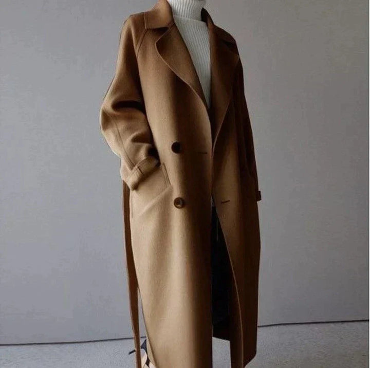 Sarah™ | Longline Wool Coat