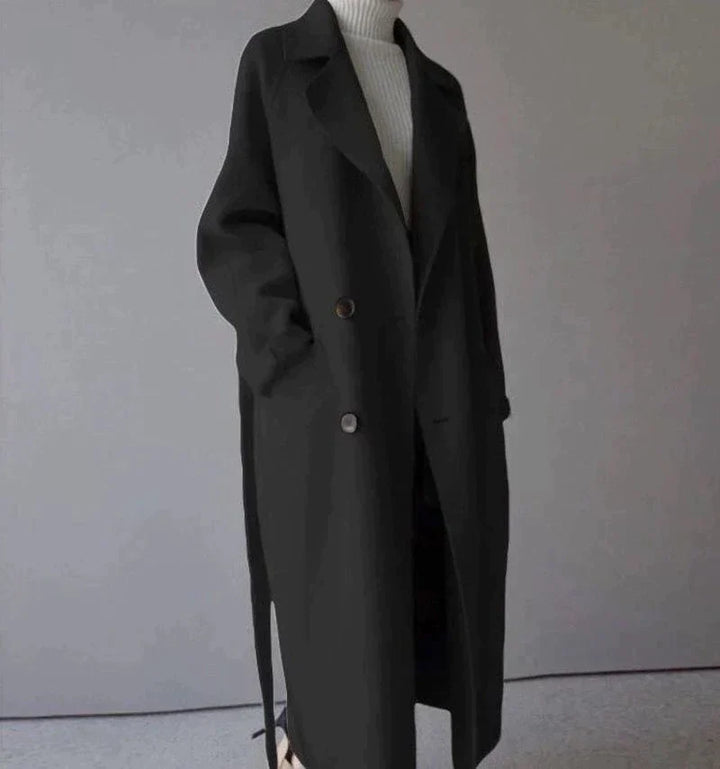 Sarah™ | Longline Wool Coat