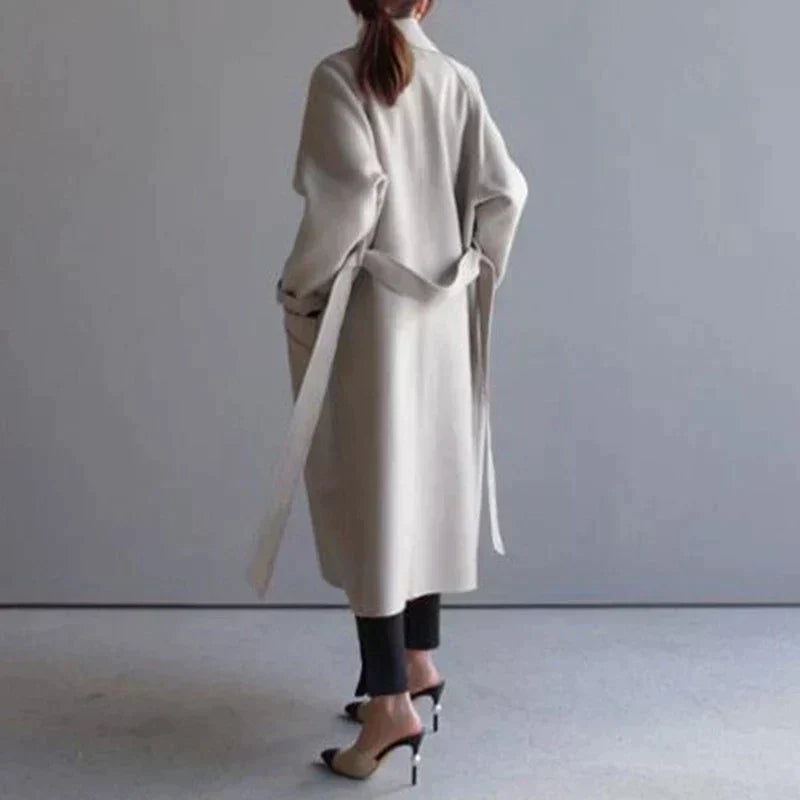 Sarah™ | Longline Wool Coat